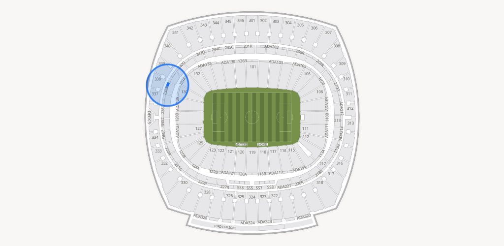 GEHA Field at Arrowhead Stadium Seating Chart
