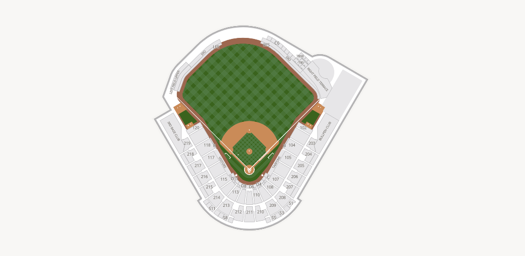 George M. Steinbrenner Field Seating Chart