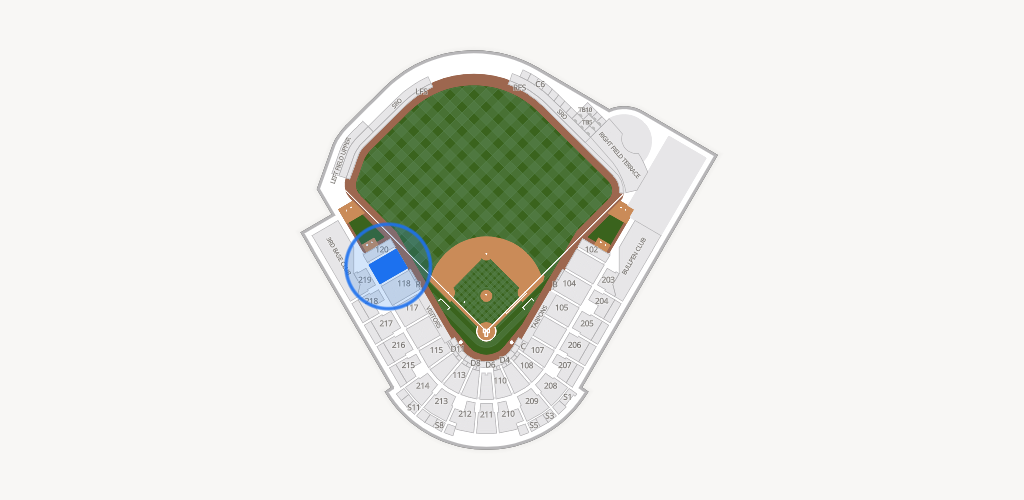 George M. Steinbrenner Field Seating Chart