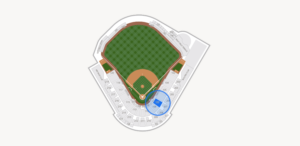 George M. Steinbrenner Field Seating Chart