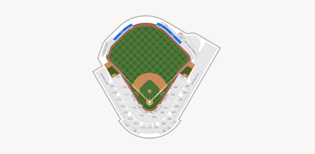 George M. Steinbrenner Field Seating Chart