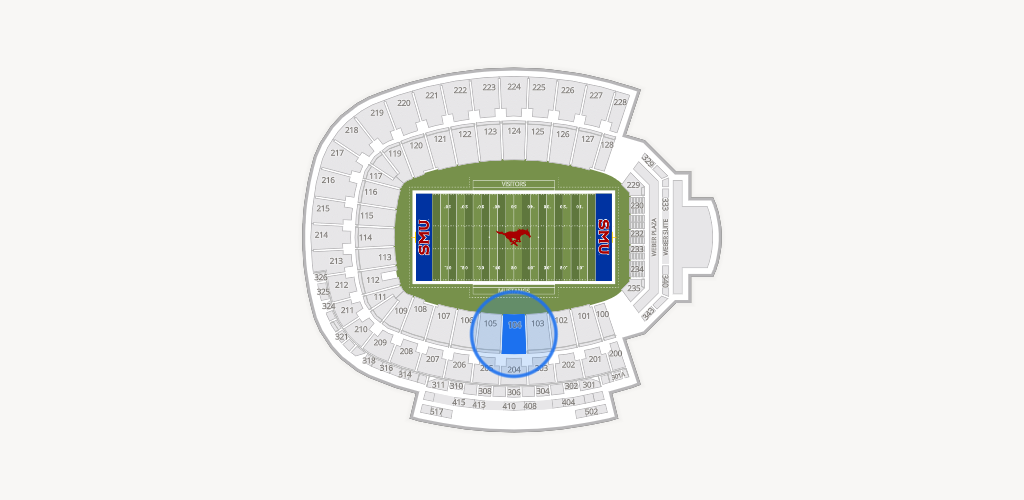 Gerald Ford Stadium Seating Chart