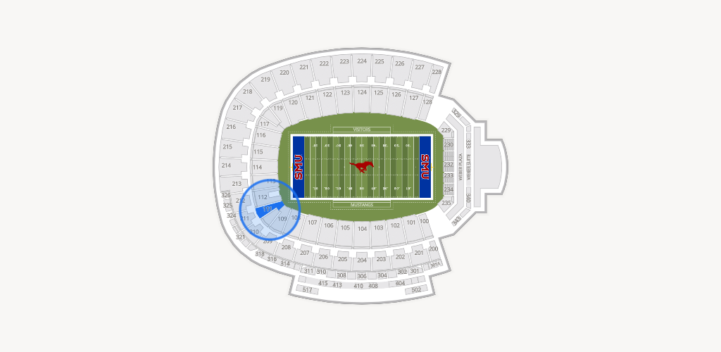 Gerald Ford Stadium Seating Chart
