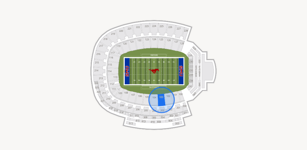 Gerald Ford Stadium Seating Chart