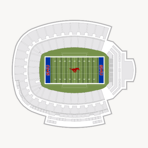 Gerald Ford Stadium seating chart