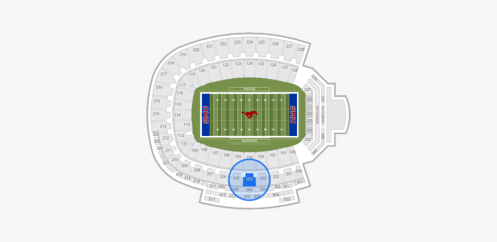 Gerald Ford Stadium Seating Chart