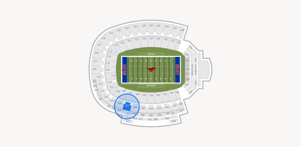 Gerald Ford Stadium Seating Chart
