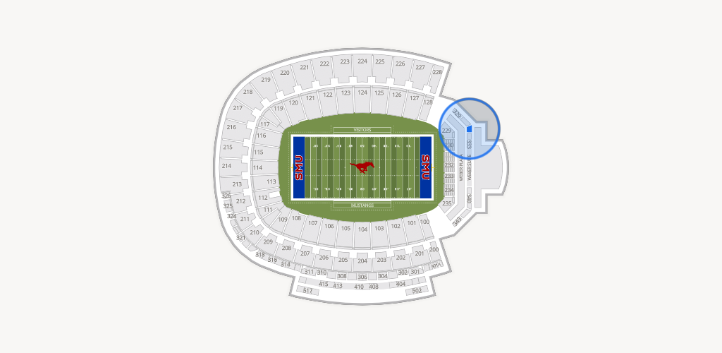 Gerald Ford Stadium Seating Chart