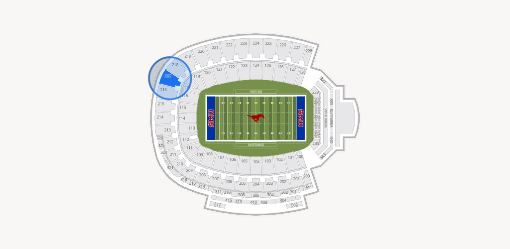 Gerald Ford Stadium Seating Chart