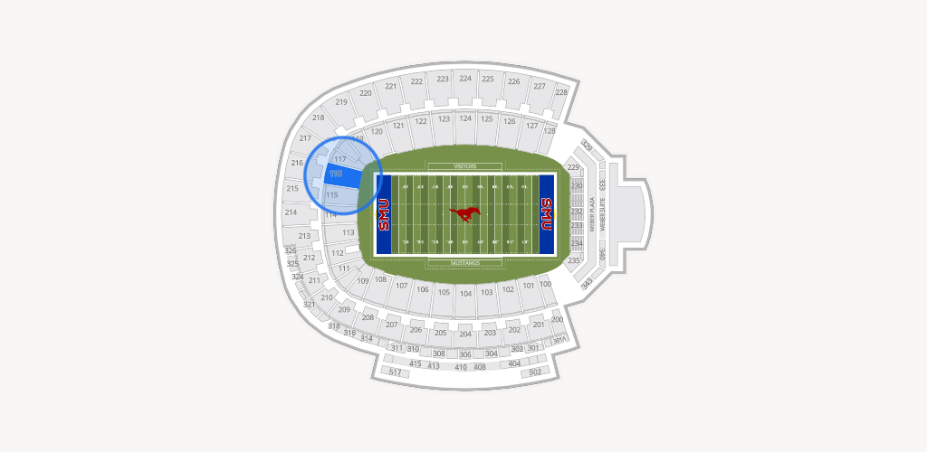 Gerald Ford Stadium Seating Chart