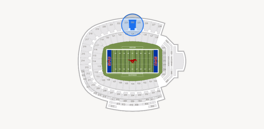Gerald Ford Stadium Seating Chart