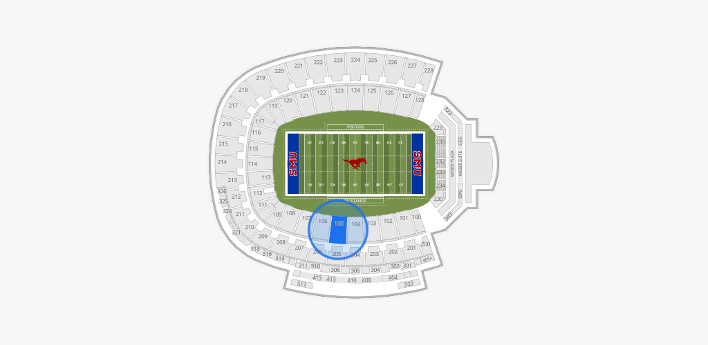 Gerald Ford Stadium Seating Chart