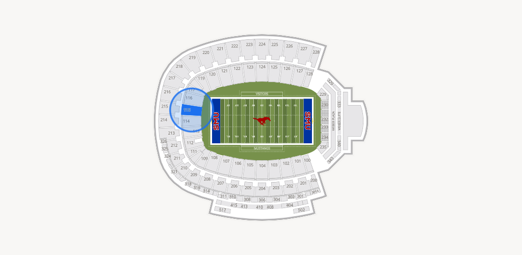 Gerald Ford Stadium Seating Chart