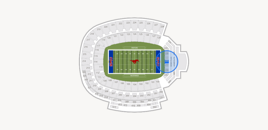 Gerald Ford Stadium Seating Chart