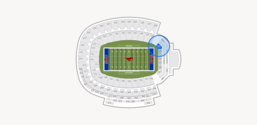Gerald Ford Stadium Seating Chart