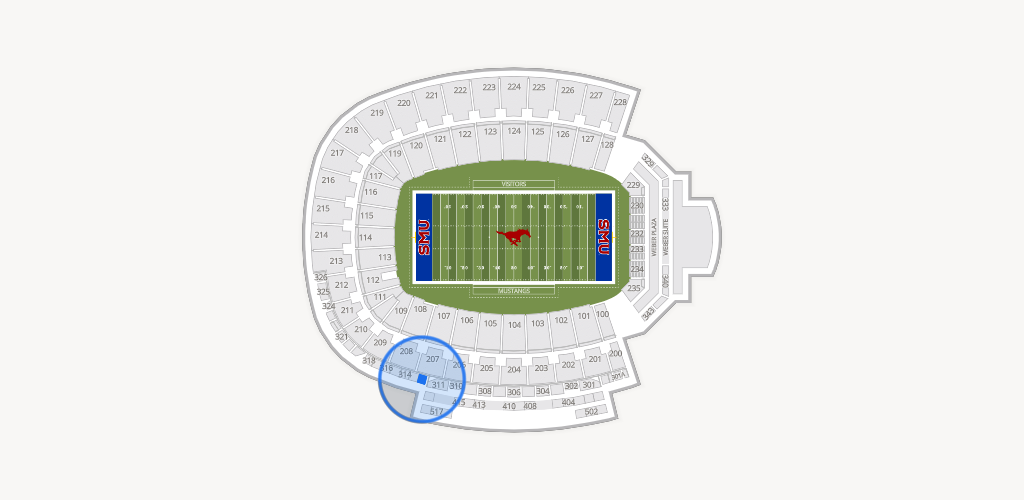 Gerald Ford Stadium Seating Chart