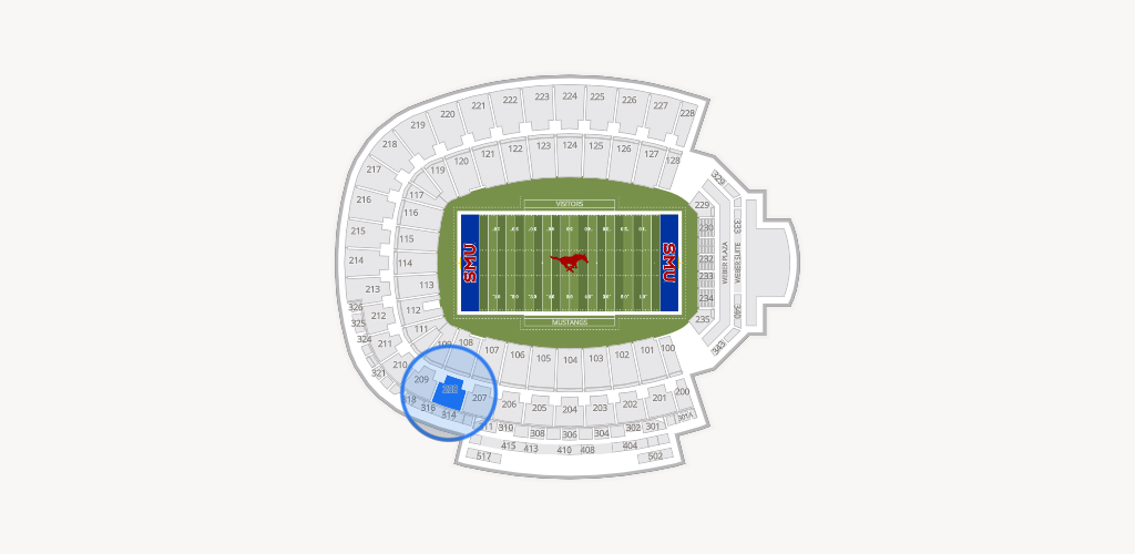 Gerald Ford Stadium Seating Chart