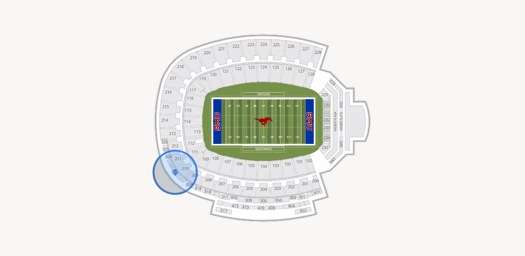Gerald Ford Stadium Seating Chart