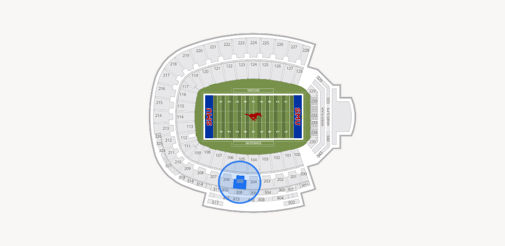 Gerald Ford Stadium Seating Chart