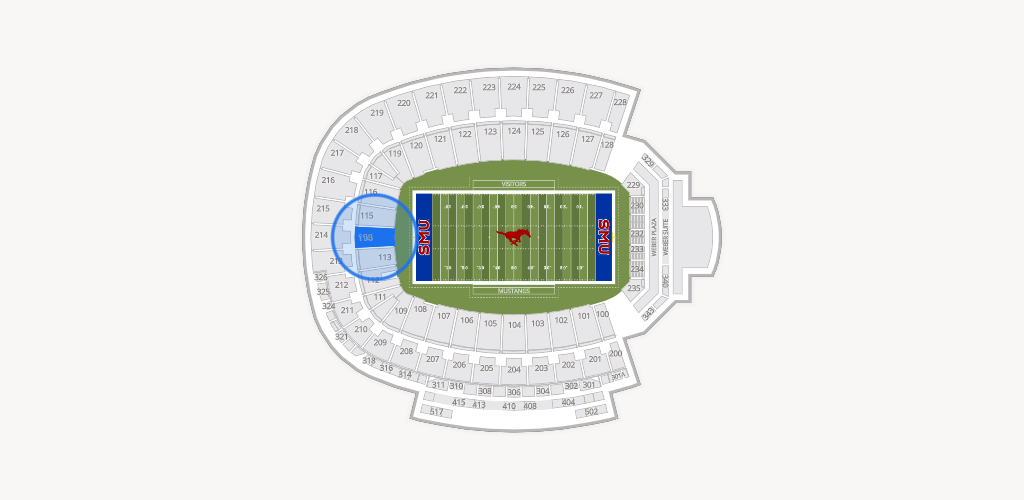 Gerald Ford Stadium Seating Chart