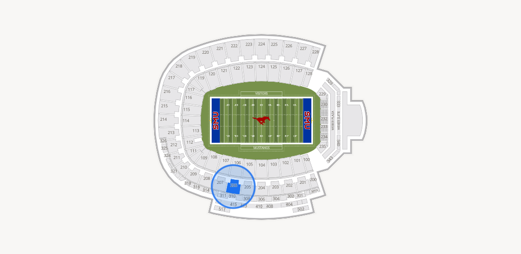 Gerald Ford Stadium Seating Chart