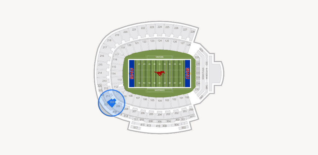 Gerald Ford Stadium Seating Chart