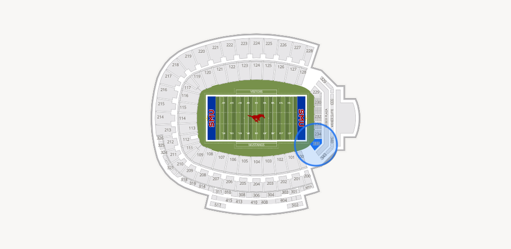 Gerald Ford Stadium Seating Chart
