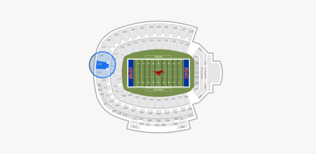 Gerald Ford Stadium Seating Chart