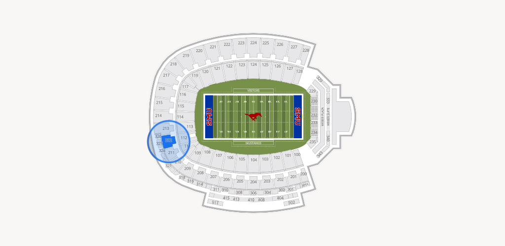 Gerald Ford Stadium Seating Chart