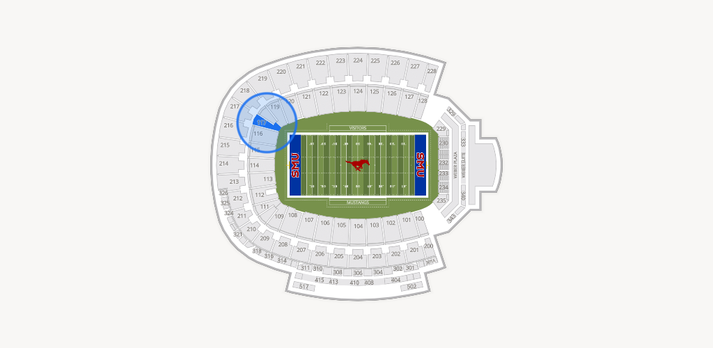 Gerald Ford Stadium Seating Chart