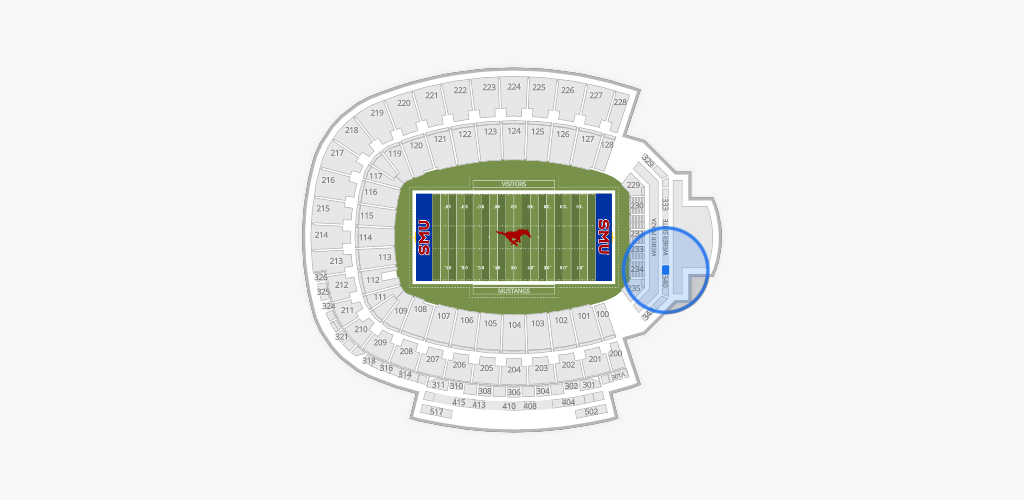 Gerald Ford Stadium Seating Chart