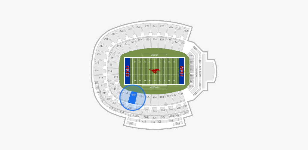 Gerald Ford Stadium Seating Chart