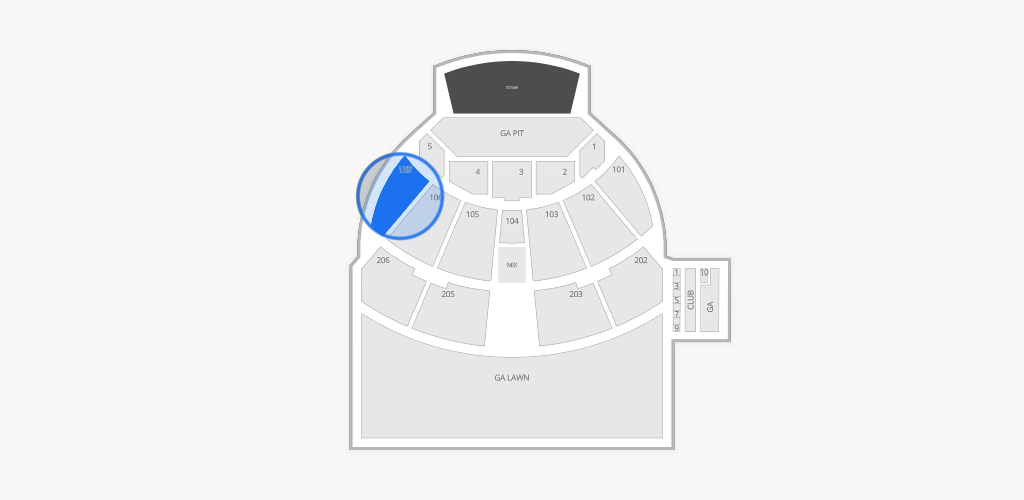 Germania Insurance Amphitheater Seating Chart