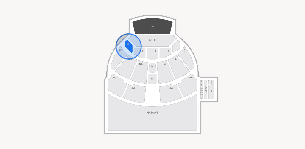 Germania Insurance Amphitheater Seating Chart
