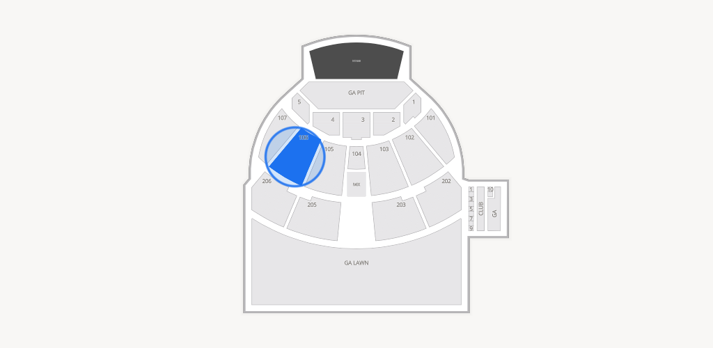 Germania Insurance Amphitheater Seating Chart