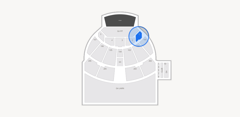Germania Insurance Amphitheater Seating Chart