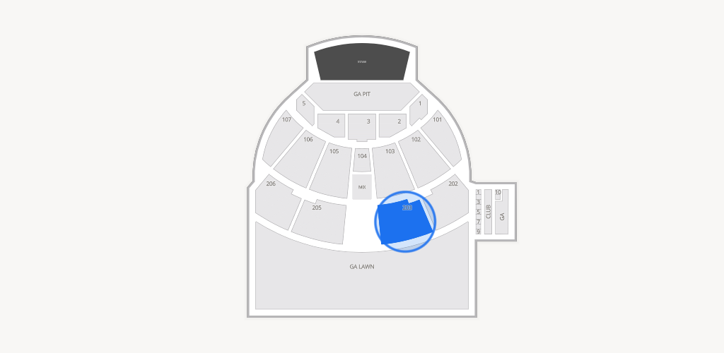 Germania Insurance Amphitheater Seating Chart
