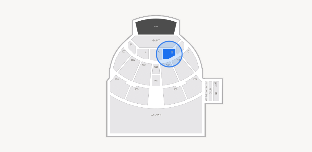 Germania Insurance Amphitheater Seating Chart