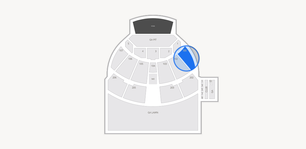 Germania Insurance Amphitheater Seating Chart