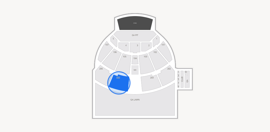 Germania Insurance Amphitheater Seating Chart