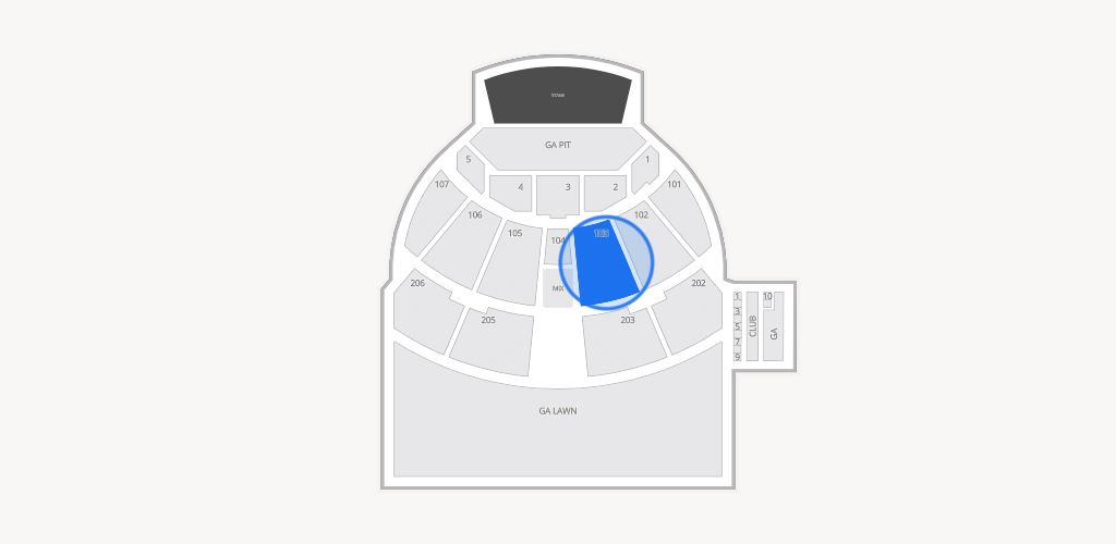 Germania Insurance Amphitheater Seating Chart