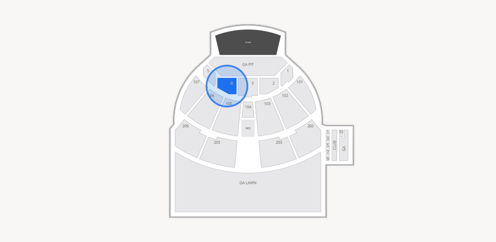 Germania Insurance Amphitheater Seating Chart