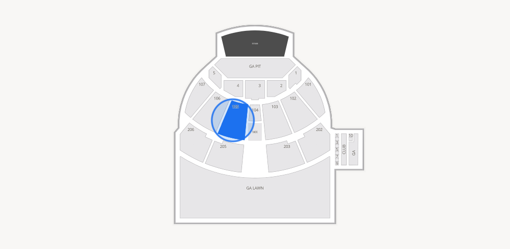 Germania Insurance Amphitheater Seating Chart