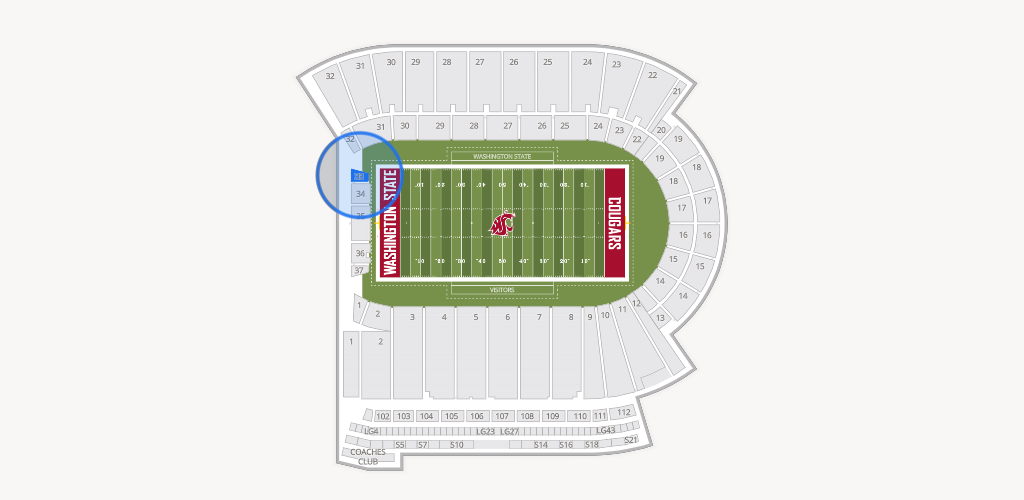 Gesa Field Seating Chart