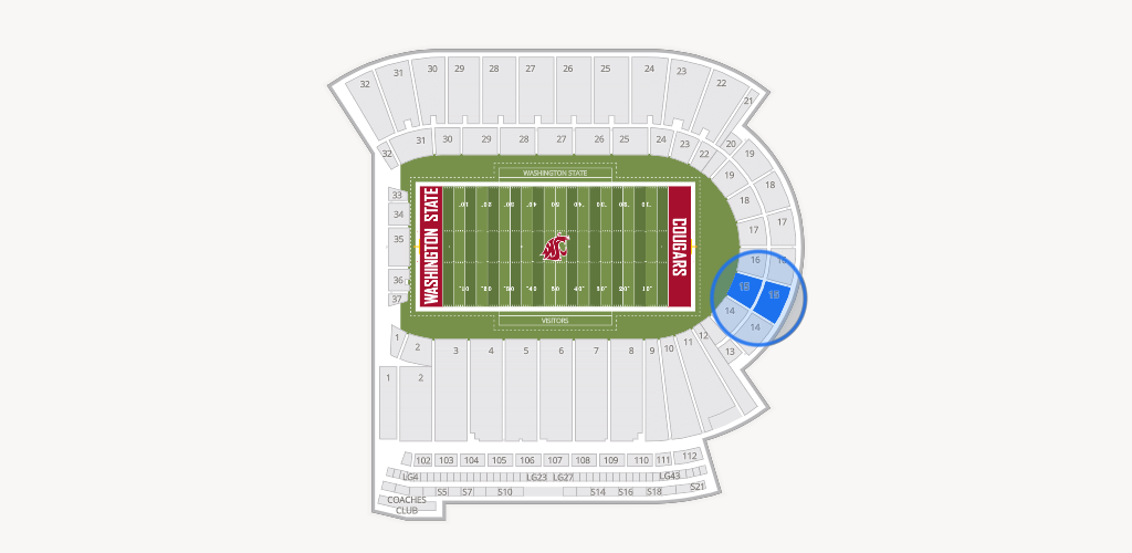 Gesa Field Seating Chart