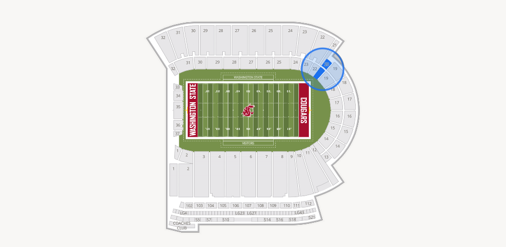 Gesa Field Seating Chart
