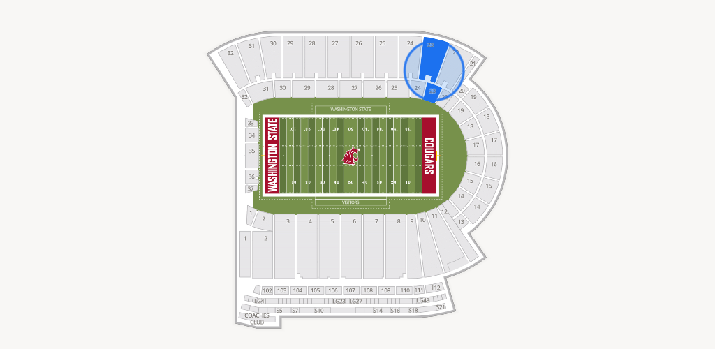 Gesa Field Seating Chart
