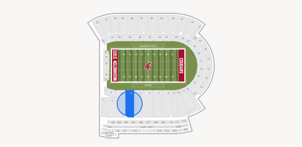Gesa Field Seating Chart