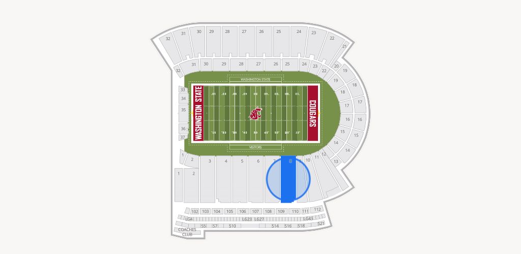 Gesa Field Seating Chart