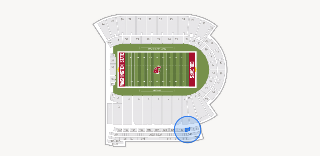 Gesa Field Seating Chart